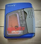 Vintage Sony Sports Walkman Fm/am Cassette Player Neon 80S Stranger Things. Fixed Price $78.28.
