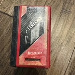 Vintage Sharp Portable Am-fm Cassette Player JC-128 Not Tested. Fixed Price $39.99.