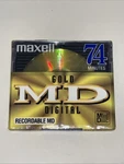 Maxwell MD-74 Gold Minute Discs Brand New Sealed 1 Each. Fixed Price $8.00.