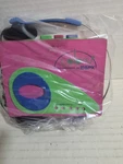 Pink Nos Gpx Colors Am/fm Cassette Player With Blue Headphones C3001 Rare Find. Fixed Price $125.00.
