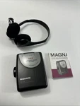 Magnavox AQ6560/17 Stereo Radio Cassette Player W/ Headphones. Fixed Price $24.95.