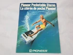 Pioneer Walkman PK-5AW PK-R7AW PKF9 PK3 Catalogue Brochure Japan Printed. Fixed Price $10.90.