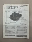 Kenwood DPC-331 531 631K 731 Original Service Manual Free Shipping. Fixed Price $14.00.