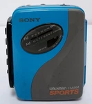 Sony Walkman WM-SXF30 Sports Fm/am Radio Cassette Player Blue Works Only. Fixed Price $39.98.