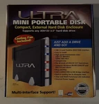 ULT31310 Ultra Mini Portable Disk. Compact, External Hard Enclosure New. Fixed Price $29.99.