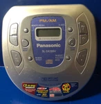 Panasonic SL-SX289V 30 Station Memory Portable Am/fm Cd Player Tested. Fixed Price $29.99.