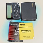 Vintage Franklin Spanish Master English SM-1000 Translator Dictionary Works. Fixed Price $19.95.