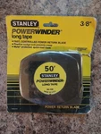 Stanley 50' Powerwinder Tape Measure * 34-150. Fixed Price $12.00.