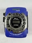 Vintage Sports By Gpx C3327RS Cassette Player Personal Portable Blue Stereo. Fixed Price $19.95.