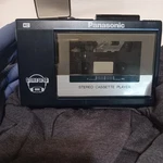 Panasonic RQ-J11 Cassette Player W/ Leather Case. Works Perfect. (new) Read. Fixed Price $75.00.