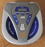 Jvc XL-PG35 Portable Cd Player Silver Blue & Anti-shock Hyper Bass Working. Fixed Price $49.99.