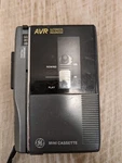 Ge Avr Mini Cassette Player/recorder Model: 3-5356A Parts Only. Fixed Price $7.19.