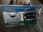 Vintage Audiologic Portable Cd Player AC1574K Anti-shock W Cassette Adapter. Fixed Price $29.74.
