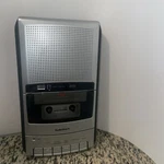 Radioshack CRT-121 Cassette Recorder With Power And Microphone. Fixed Price $19.99.