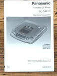 Panasonic SL-S441C Cd Player Owner / User Manual *original*. Fixed Price $14.97.