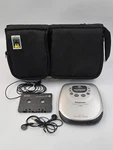 Vintage Panasonic SL-SX300 MP3 Portable Cd Player (repair/parts) W/ Case & Acc.. Fixed Price $14.97.