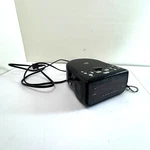 Electro Brand Model 4798 Am/fm Cd Player Small Clock Radio Black 2010 - Turns On. Fixed Price $12.50.
