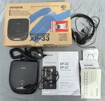 Aiwa XP-33 Portable Cd Player Anti-shock Black W/ Box Adapter Headphones. Fixed Price $27.97.