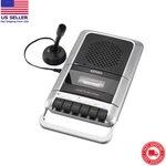 New Jensen Portable Cassette Player & Recorder - Compact, Dual Microphone Design. Fixed Price $44.14.