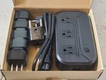 Travel Universal Ace Voltage Power Converter 2300W Quick Charge 3.0 Usb 120V. Fixed Price $69.99.