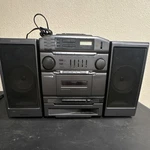 Magnavox Compact Shelf Stereo Cd Cassette Am/fm Turbo Bass Surround Sound. Fixed Price $78.52.