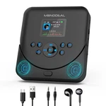 Cd Player Portable,monodeal Bluetooth With Speakers And Deep Black. Fixed Price $117.99.