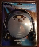 Spectra SP-100 Personal Player W/ Bass Boost Cd-r/rw Blue Brand New Sealed J. Fixed Price $25.00.