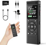 136GB Digital Voice Recorder With PLAYBACK,9000 Hours Audio Recording Device,voi. Fixed Price $35.99.