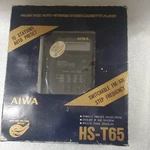 Aiwa Model HS-T65 Am/fm Radio & Cassette Tape Player Unused, For Parts Only.. Fixed Price $399.95.