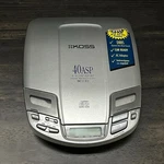 Koss Portable Cd Player 40ASP Anti Skip W Headphones Charger Case Tested. Fixed Price $21.00.