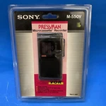 Sony M-550V Pressman Micro Cassette Recorder New Sealed! Fast Shipping. Fixed Price $149.00.