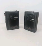 2 Vintage Aiwa Portable Am Fm Radio & Cassette Players HS-JS315W Parts/repair. Fixed Price $44.99.