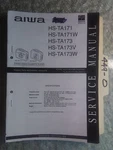 Aiwa HS-TA171 TA173 Service Manual Original Repair Book Stereo Radio. Fixed Price $19.98.