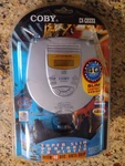 New Coby CXCD333 Slim Player Anti-skip Protection, W/headphones, Sealed.. Fixed Price $24.95.