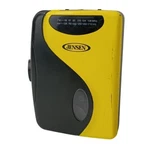 Jensen SCR-68C Portable Am/fm Stereo Cassette Player Yellow Black Walkman. Fixed Price $24.95.