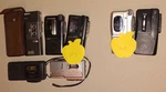 Lot Of 7 Microcassette Recorders, Two Working Sony Panasonic Ge. Fixed Price $42.99.