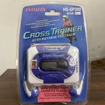 Aiwa Cross Trainer HS-SP300, Portable Am/fm Tape Cassette Player, New Sealed. Fixed Price $250.00.