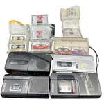 Vintage Sony Panasonic Recorders + Microcassette Tapes Lot 90S Retro. Fixed Price $63.19.