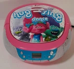 Dreamworks Trolls Hug Sing Dance Cd Player Boombox & Am/fm Radio-works. Fixed Price $26.99.