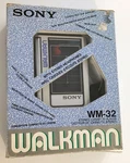 Walkman Sony WM-32 Silver Japan Boxed Working. Fixed Price $250.00.