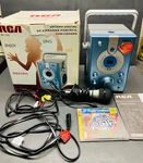 Rca RK-1248 Portable Karaoke Stereo With Camera And Microphone Untested. Fixed Price $49.99.