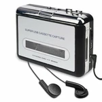 Tape Pc Super Usb CASSETTE-TO-MP3 Converter Capture Audio Music Player. Fixed Price $22.99.