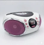 Hello Kitty Cd Boombox KT2026MBY Pink Stereo Am/fm Radio Kawaii Sanrio Tested. Fixed Price $89.93.