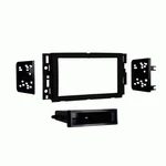 Metra Double Din Matte Black Stereo Dash Kit W Optional Storage Pocket. Fixed Price $27.99.
