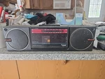 Vintage Surround Sound Boom Box Stereo Cassette Recorder Model 681-3002. Fixed Price $25.46.