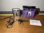 Sony Pressman Standard Cassette Recorder TCS-60DV W/ Microphone, Box. Fixed Price $69.99.