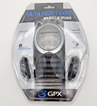 Walkman Am/fm Stereo Pocket Radio W/ Speaker Vintage Gpx A2091 New. Fixed Price $25.65.