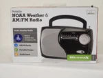 Weatherx Am/fm Portable Radio With Band, Open Box, Works. Fixed Price $12.99.