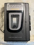 Vintage Radio Shack Am Fm Cassette Player SCP-70 14-1212 No Power Parts/repair. Fixed Price $12.95.