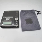 Sony Md Walkman MZ-2P Minidisc Player Vintage 1993 W/ Pouch & Battery Untested. Fixed Price $235.00.
